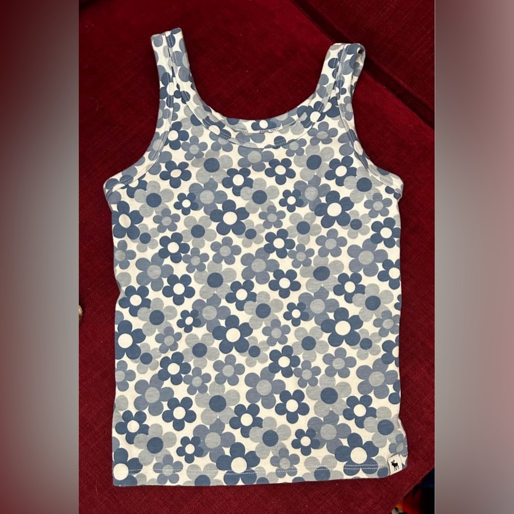 Retro print Abercrombie kids tank top.